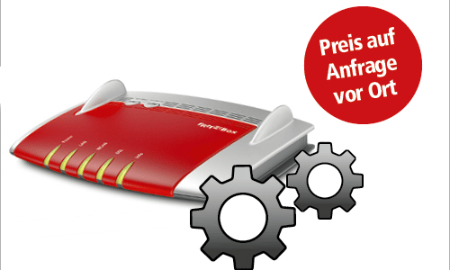 16_DSL Router Installation vor Ort
